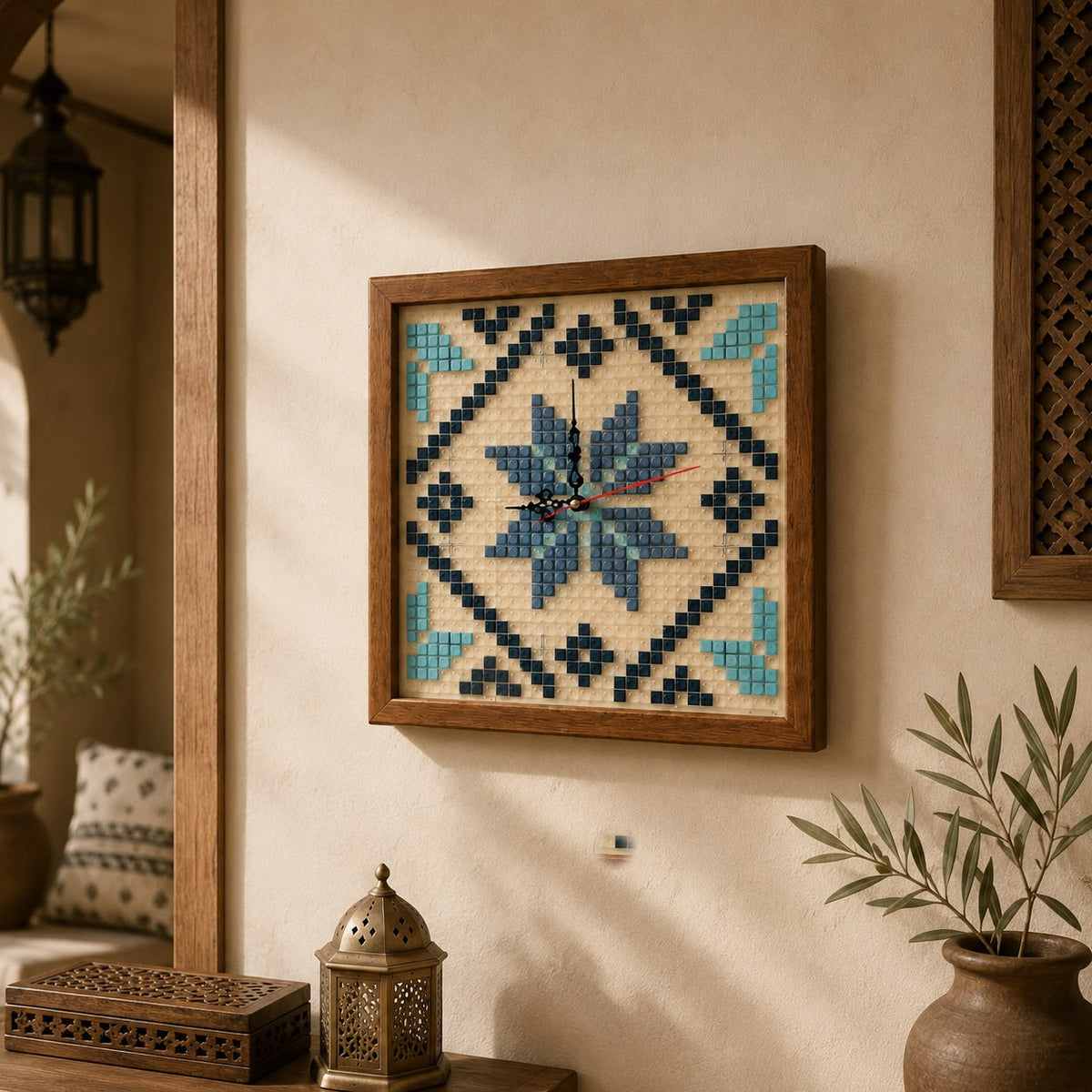 DIY Arabic Pixel Clock Kit